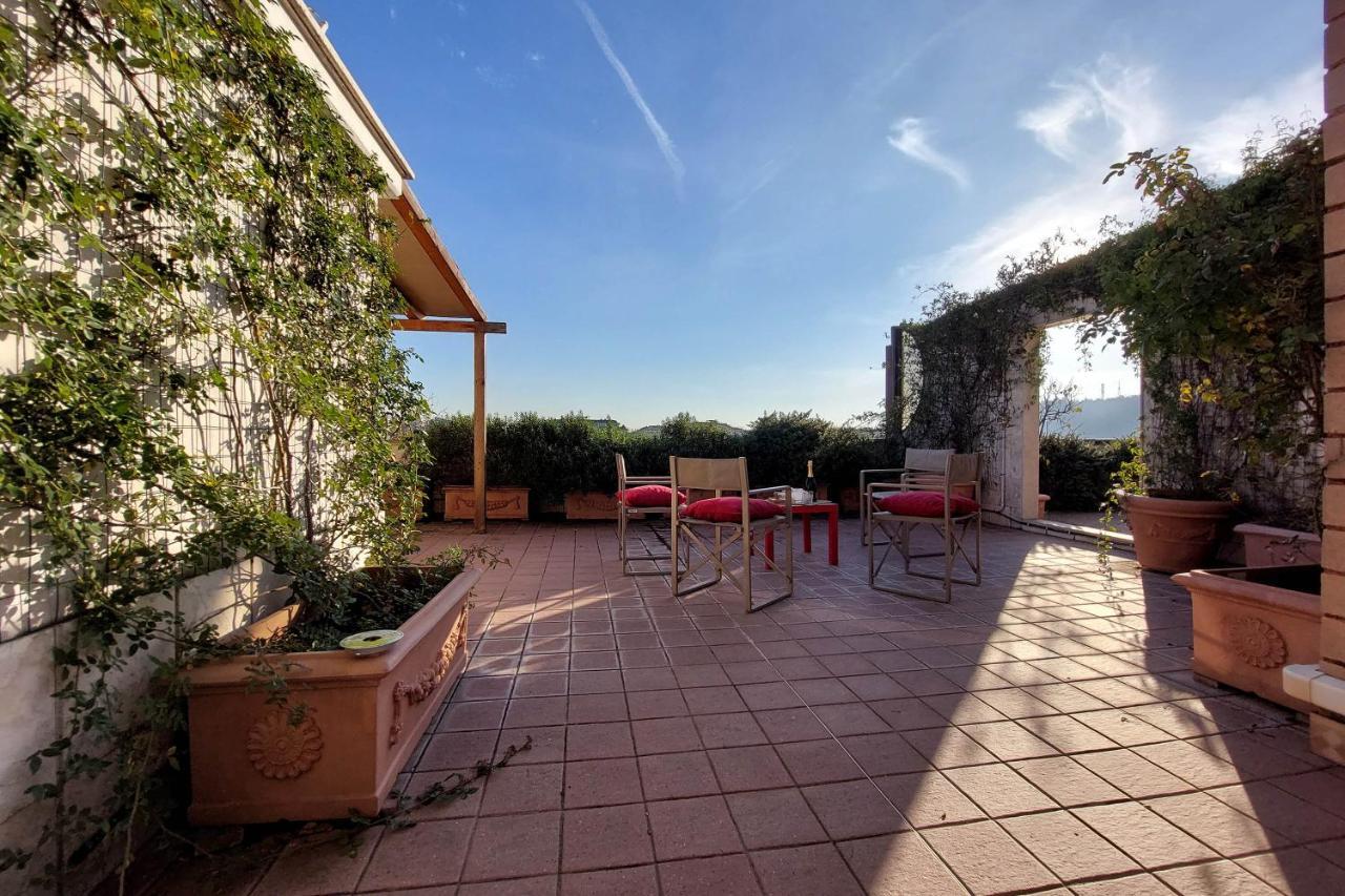 Апартаменты Beautiful Loft In Ponte Milvio With Terrace Рим Экстерьер фото