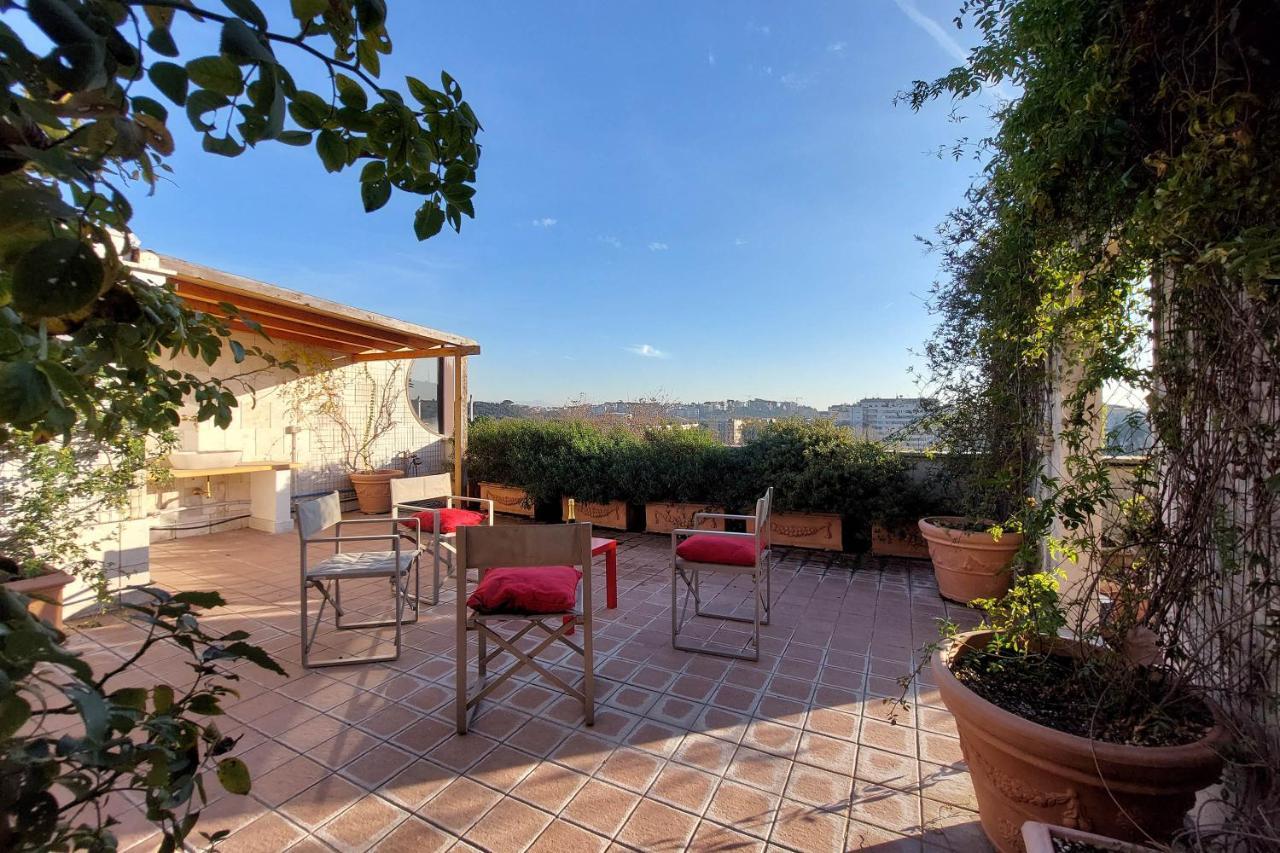 Апартаменты Beautiful Loft In Ponte Milvio With Terrace Рим Экстерьер фото
