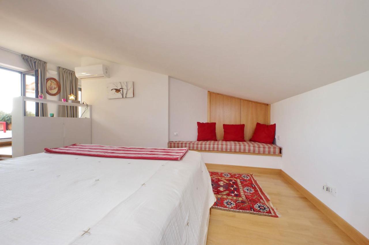 Апартаменты Beautiful Loft In Ponte Milvio With Terrace Рим Экстерьер фото