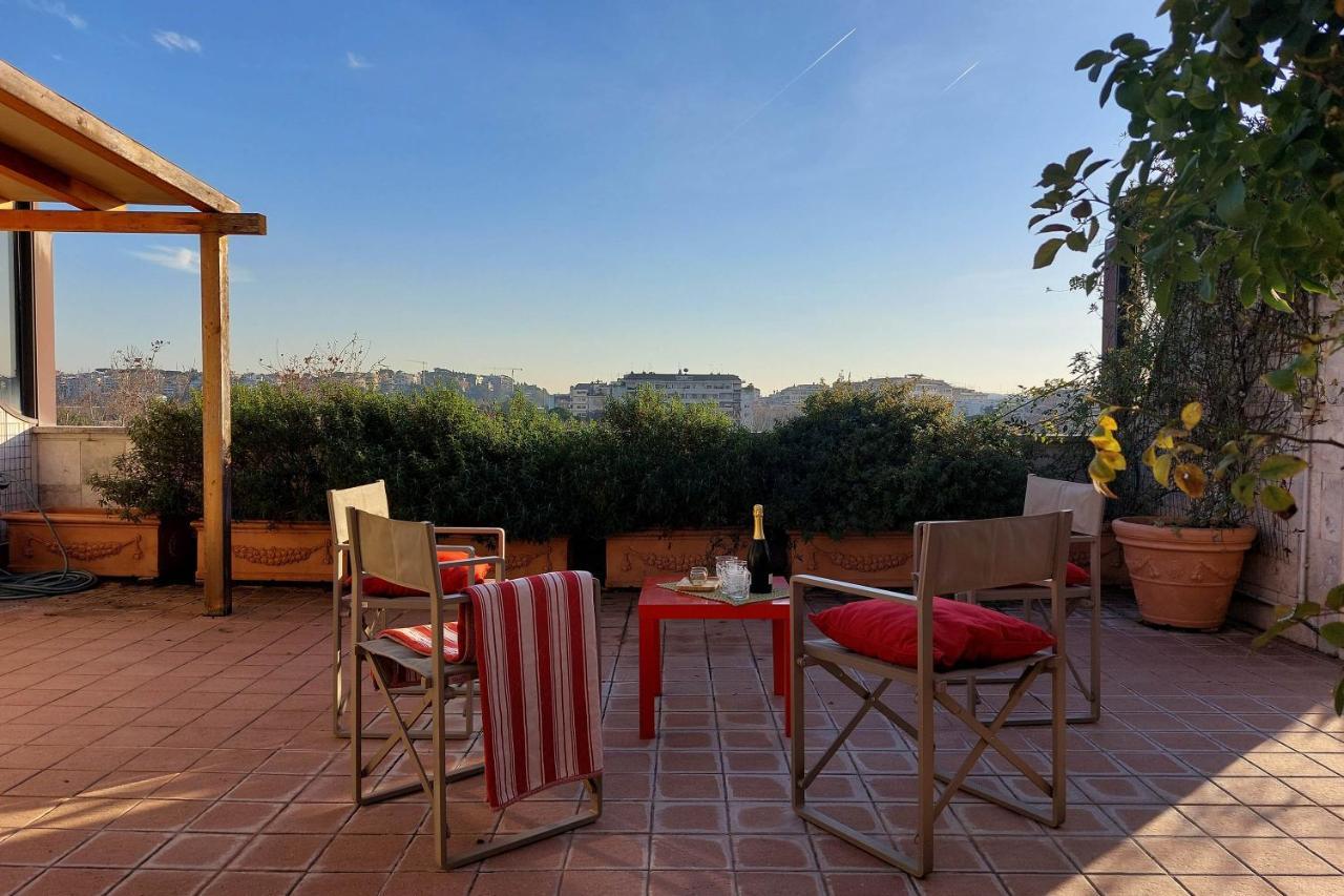 Апартаменты Beautiful Loft In Ponte Milvio With Terrace Рим Экстерьер фото